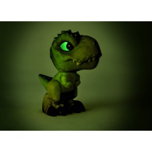 Baby Dinos - Mini T-rex Marrom 15cm-1476-446-98954