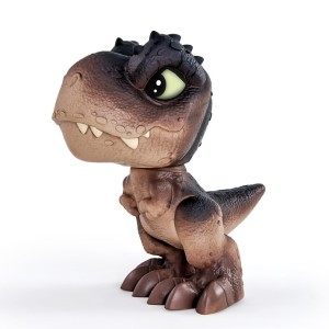 Baby Dinos - Mini T-rex Preto 15cm