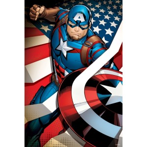 Quebra Cabeça 3d - Capitão America Case De Metal 300pcs-BR2130-32162