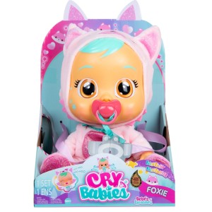 Boneca Foxie Cry Babies Fantasy 30cm Que Chora Com Sons-BR1405-62456