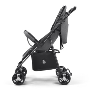 Carrinho Passeio Flick Multikids Baby Preto Com Cinza-BB445-81871