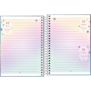 Agenda 2025 Glow Cd Esp 176fls 117x164mm-114141-92331