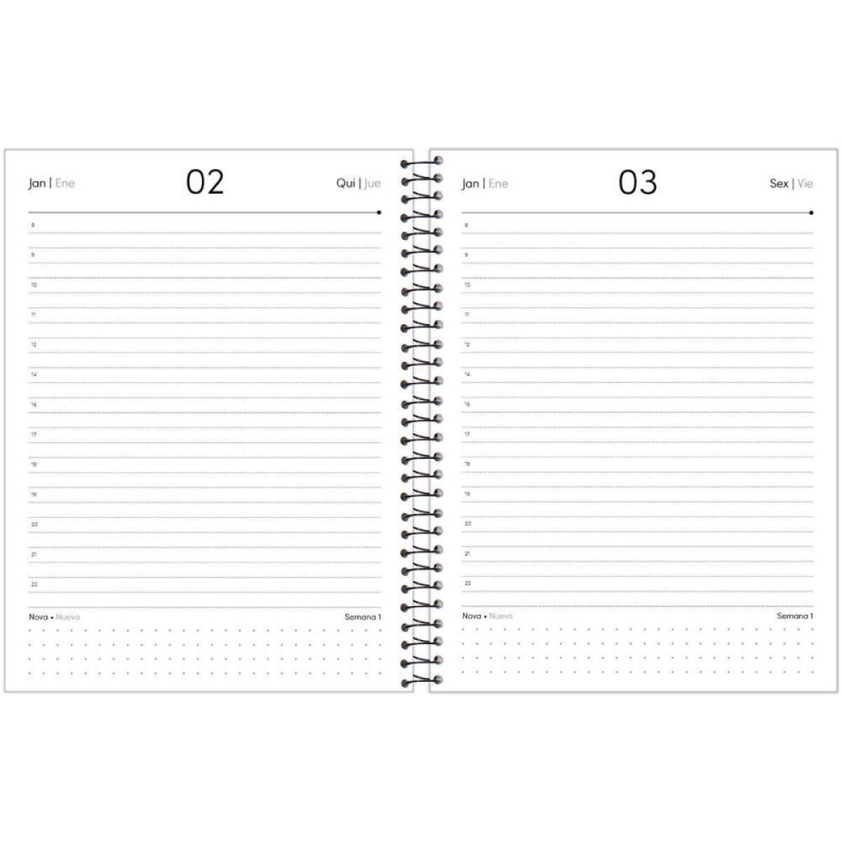 Agenda 2025 Office Color 200f.177x240mm-116390-57501