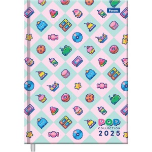 Agenda 2025 Pop Collection 160f.123x166mm-119391-48776