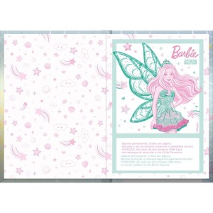 Agenda Permanente Barbie Escolar 96f.105x148mm-099469-13958