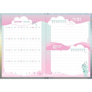 Agenda Permanente Barbie Escolar 96f.105x148mm-099469-43068