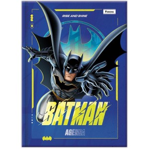 Agenda Permanente Batman Escolar 96f.105x148mm-099468-17878