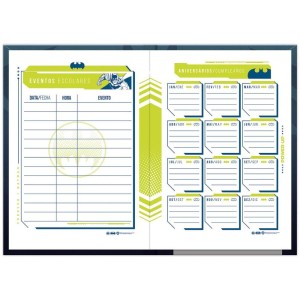 Agenda Permanente Batman Escolar 96f.105x148mm-099468-92463