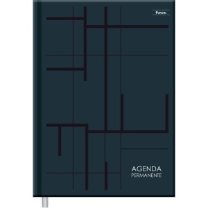 Agenda Permanente Preta Executiva 192f.145x205mm-119380-95686