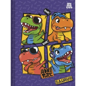 Agenda Permanente Saurus 64f.120x160mm-116399-42162