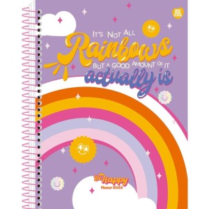 Agenda/planner 2025 Be Happy 80f.179x241mm-116402-21707