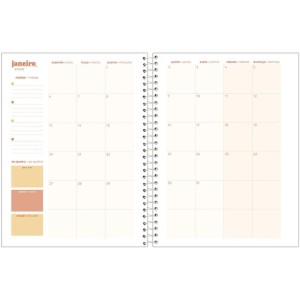 Agenda/planner 2025 Diz Ai Espiral 80f. 177x240mm-116385-33927