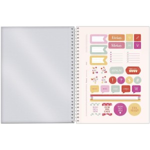 Agenda/planner 2025 Diz Ai Espiral 80f. 177x240mm-116385-66353