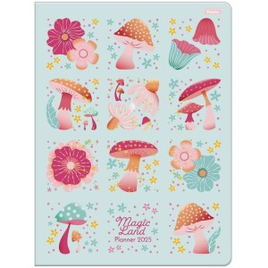 Agenda/planner 2025 Magic Land 20f. 178x254mm-116389-23252