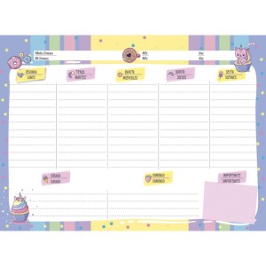 Agenda/planner Permanente Be Happy 53f.275x200mm-116404-12383