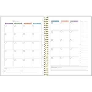 Agenda/planner Permanente Blush Planner 80f.177x240mm-099478-40877