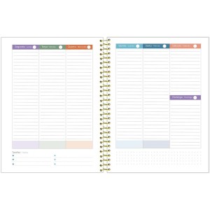 Agenda/planner Permanente Blush Planner 80f.177x240mm-099478-82621