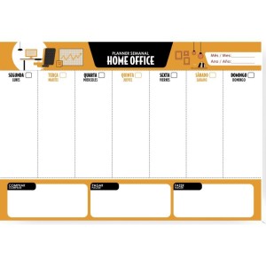 Agenda/planner Permanente Home Office 53f.320x220mm-116405-72500