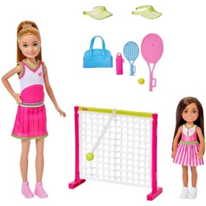 Barbie Family Chelsea + Stacie Aula De Tenis-113077-35798