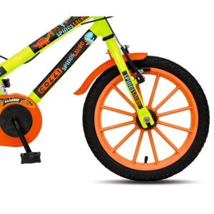 Bicicleta Infantil Aro 16 Spinossauro Amarelo Neo-115804-67982
