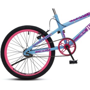 Bicicleta Aro 20 Jully Azul C/cestinha-115807-47432