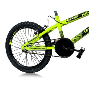 Bicicleta Aro 20 Max Boy Amarelo Neon-115809-30826