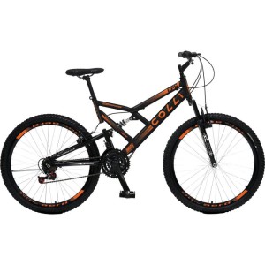 Bicicleta Aro 26 Aero Preto Fosco/laranj-115812-30647