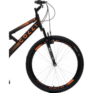 Bicicleta Aro 26 Aero Preto Fosco/laranj-115812-49119