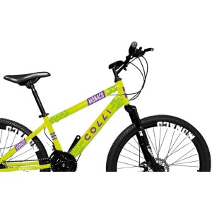 Bicicleta Aro 26 Monaco Amarelo Neon-115813-38193