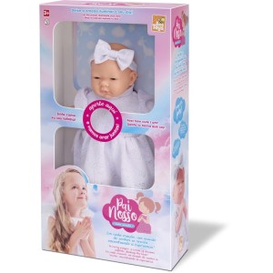 Boneca Com Mecanismo Baby Oracao Pai Nosso 36cm-115728-58253