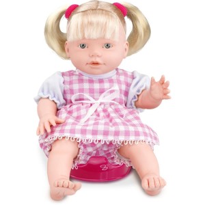 Boneca Com Mecanismo Ellie 32cm Faz Xixi-114376-47901