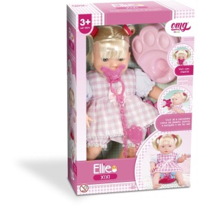 Boneca Com Mecanismo Ellie 32cm Faz Xixi-114376-66578