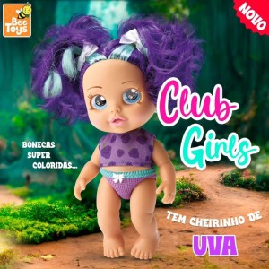 Boneca Club Girls Sabores 19cm (s)-115722-90237