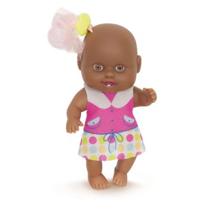 Boneca Pepitinha Negra Vinil 15cm-114353-51386