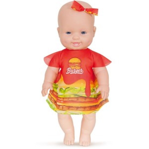 Boneca Sapekinha Fast Food Hamburguer-114360-64449