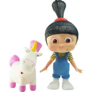 Boneco E Personagem Agnes E Fluffy Vinil 16cm-114986-55336