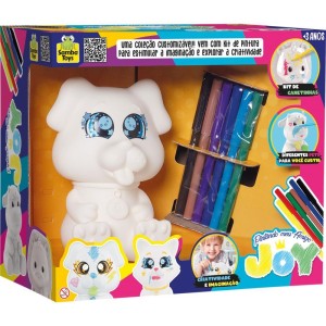 Boneco E Personagem Joy Cachorro Pintura C/canetin-114333-62810