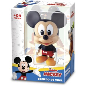 Boneco E Personagem Mickey Vinil Articulado 12cm-114951-28385