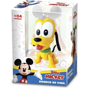 Boneco E Personagem Pluto Vinil Articulado 12cm-114954-65891