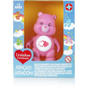 Boneco E Personagem Ursinho Carinhoso Amorosa Rosa-115417-23653