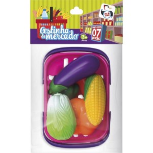 Brincando De Casinha Hortifruti Cestinha 7pcs-116310-47965