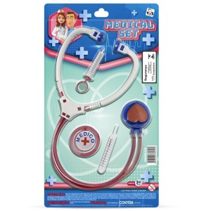 Brincando De Profissoes Medical Set 4pcs-115684-27890