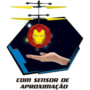 Brinquedo Diverso Avengers Bola Voadora Sensor(s-114288-74049