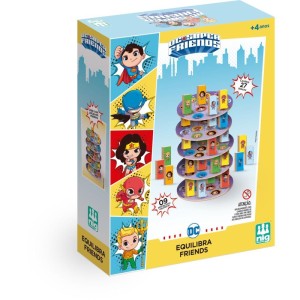 Brinquedo Educativo Dc Super Friends Equilibra Mad-115556-61245