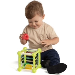 Brinquedo Educativo Desafio A Fio Cubo Elastico-115757-71233