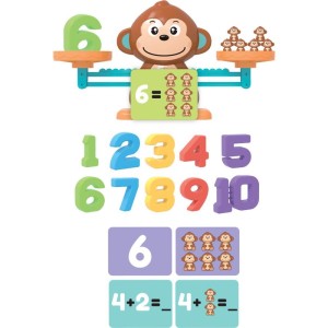 Brinquedo Educativo Educaplay Monkey Balance Somar-114768-64080