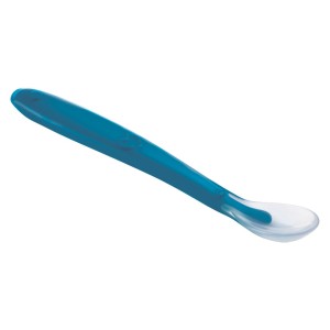 Colher 100 % Silicone 1 Pc Azul-BB065-29742