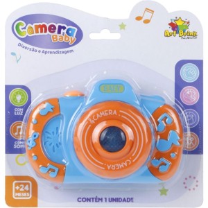 Brinquedo Para Bebe Camera Baby C/som E Luz-116365-59212