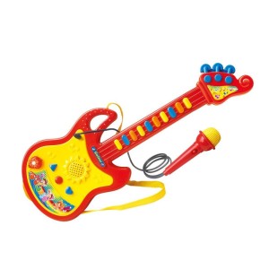 Brinquedo Para Bebe Guitarra C/microfone Som/luz(s-116342-75960