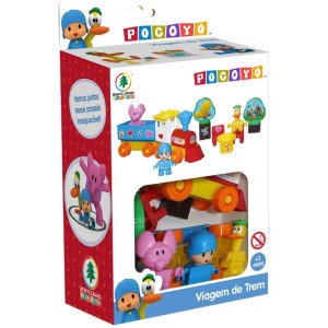 Brinquedo Para Bebe Pocoyo Viagem De Trem-115232-28710